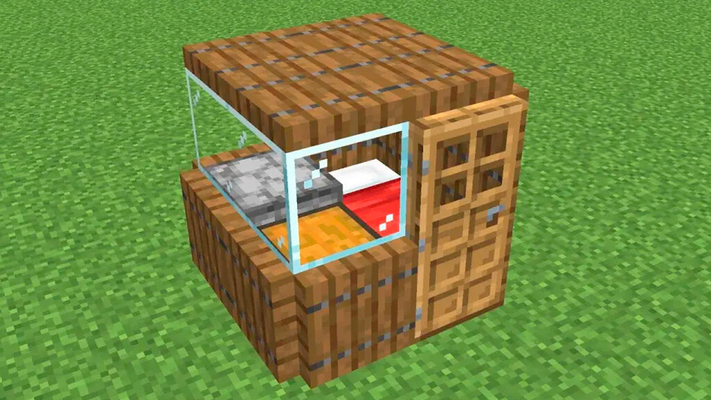 La precariedad de la vivienda también ha llegado a Minecraft: cómo construirte un zulo de 2x2 completamente equipado La precariedad de la vivienda también ha llegado a Minecraft: cómo construirte un zulo de 2x2 completamente equipado
