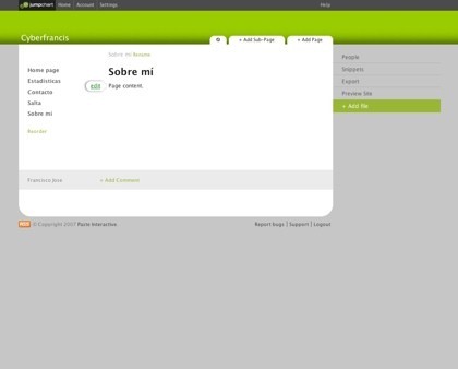 JumpChart, creando mapas de sitios totalmente interactivos