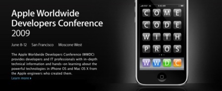 Apple confirma la keynote de la WWDC 2009