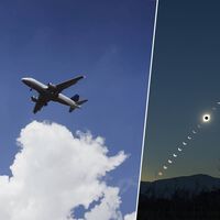 Ya hay compañías aéreas planificando vuelos para ver el eclipse solar desde el aire: ¿merece la pena? 