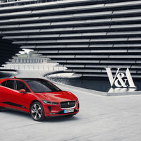 Este Jaguar I-PACE es de arcilla, a tamaño real, y toda una pieza de museo