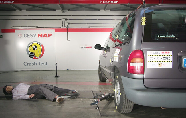 Crash Test Patinete Electrico Video 2021