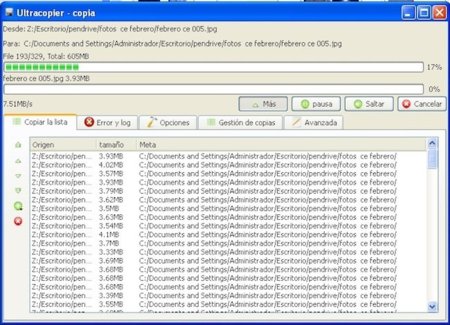 Ultracopier, lo que copiar en Windows debería ser