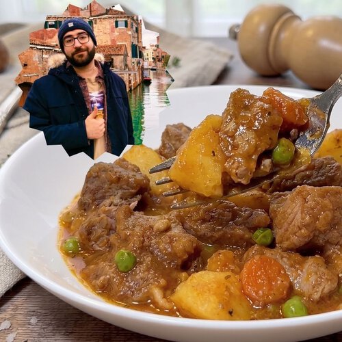 Poesía de fogón, cocinero: “para que las papas con carne sepan mejor, agrega un vaso de vino en vez de agua y caldo”
