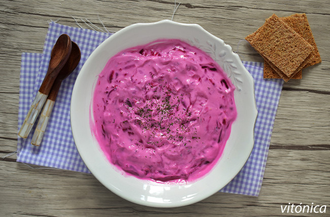 Raita de Remolacha