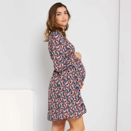 Vestido Premama Rosa Premama Xp874 2 Zc4