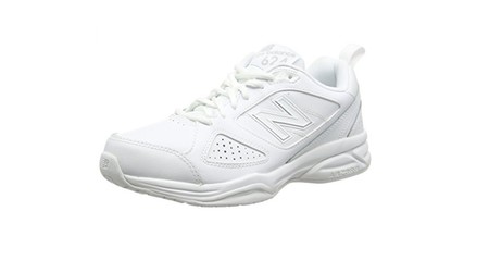 Desde 35,23 euros tenemos estas zapatillas New Balance 624AW4 en color blanco en Amazon con envío gratis