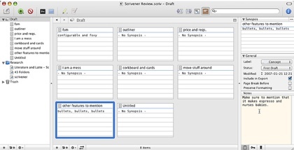 Scrivener, ayuda para los escritores