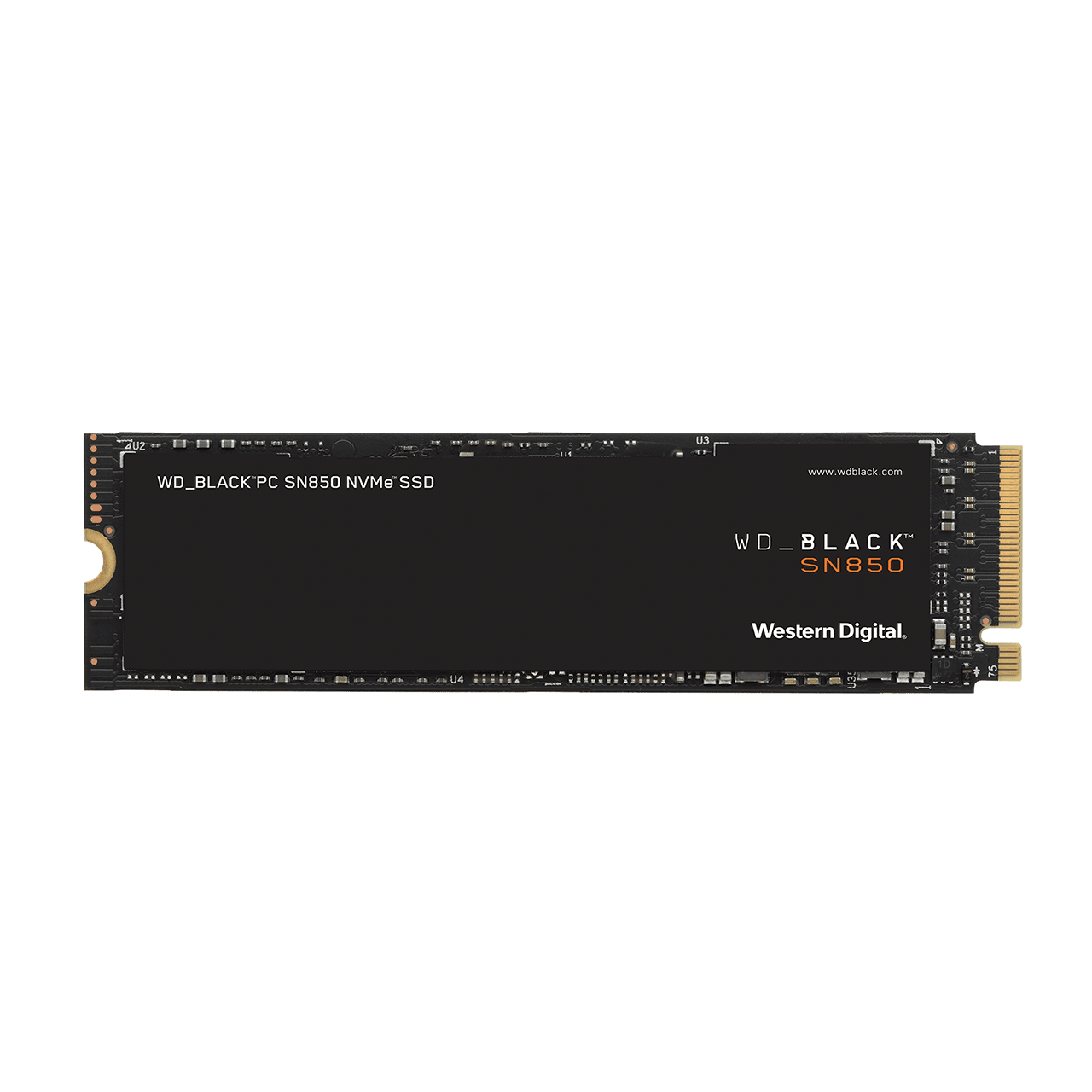 WD Black SN850 500GB SSD NVMe M.2 PCIe 4.0 sin Disipador Térmico