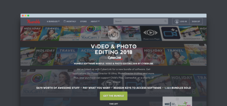 Humble Software Bundle Cyberlink: paga lo que quieras por 8 programas de edición de fotos y vídeo