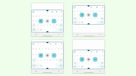 納得できない位置がある場合は、デフォルトのサイズと位置に戻るボタンがあります。