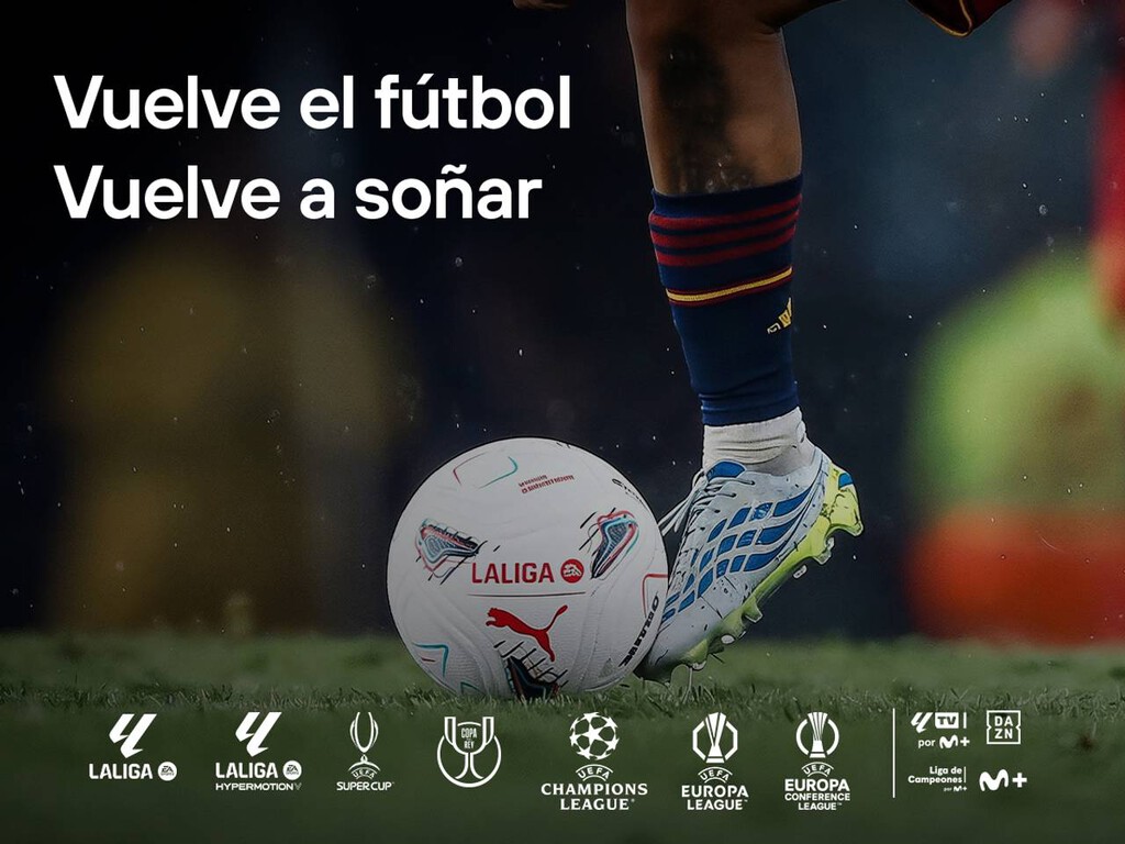 Si quieres ver todo el fútbol en Movistar, ahora puedes contratarlo gratis hasta septiembre