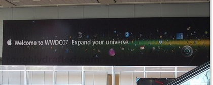 Primeras imágenes desde la WWDC'07