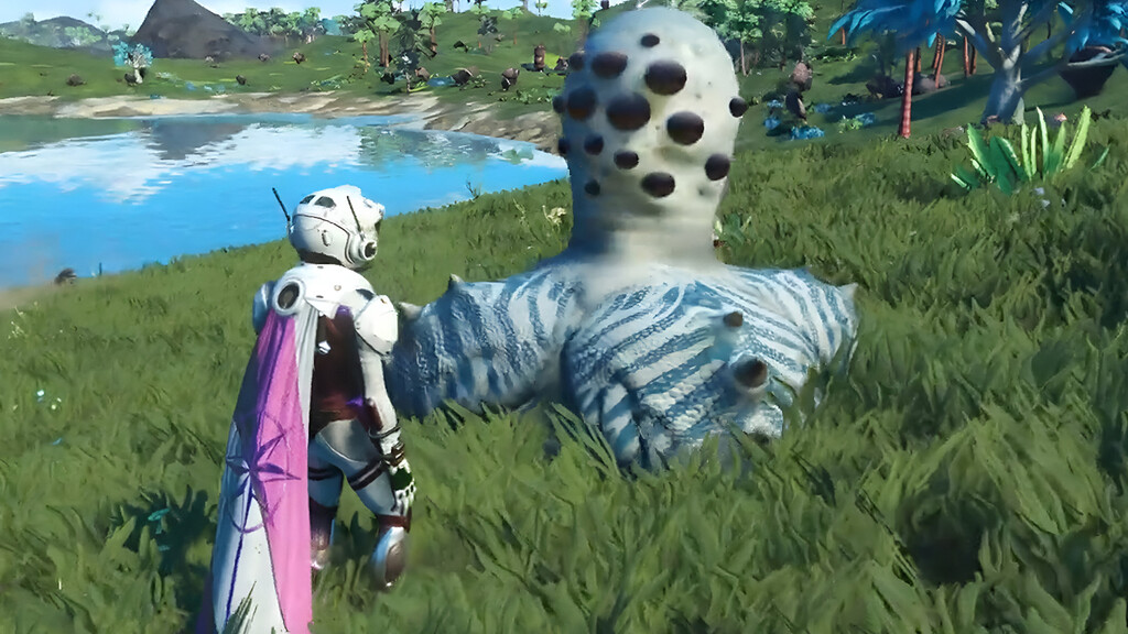 Un jugador de No Man's Sky ha encontrado un planeta con animales con forma de pene y no es la primera vez que ocurre 