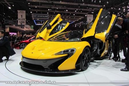 McLaren P1 frontal Ginebra 2013