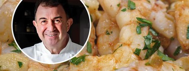 El truco infalible del chef Martín Berasategui para hacer unas gambas al ajillo de profesional 