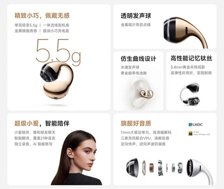 Auriculares con clip de Xiaomi