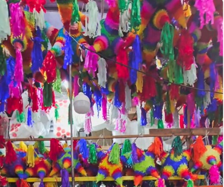 Dónde conseguir piñatas baratas en CDMX para las posadas o fiestas de Fin de Año
