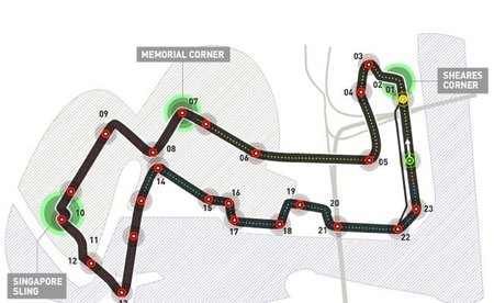 GP de Singapur 2011, sesiones libres del viernes
