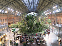 A Atocha, se va miccionado desde casa 