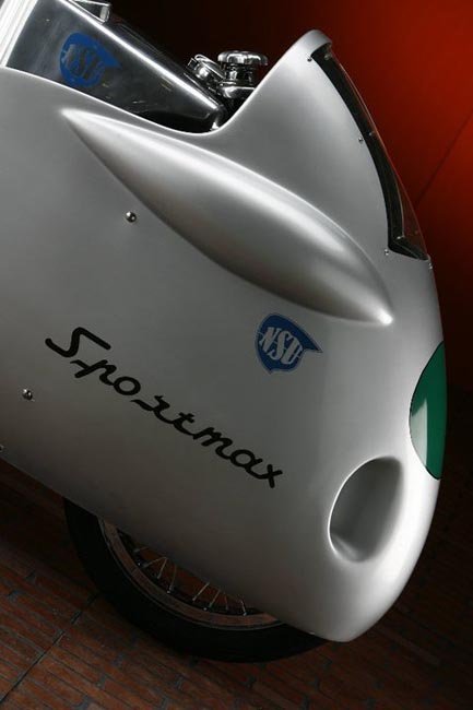 NSU Sportmax, carenado dustbin