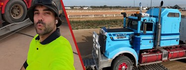 Mario, un joven de menos de 30 años que trabaja controlando camiones en Australia: “Gano casi 600 dólares al día”