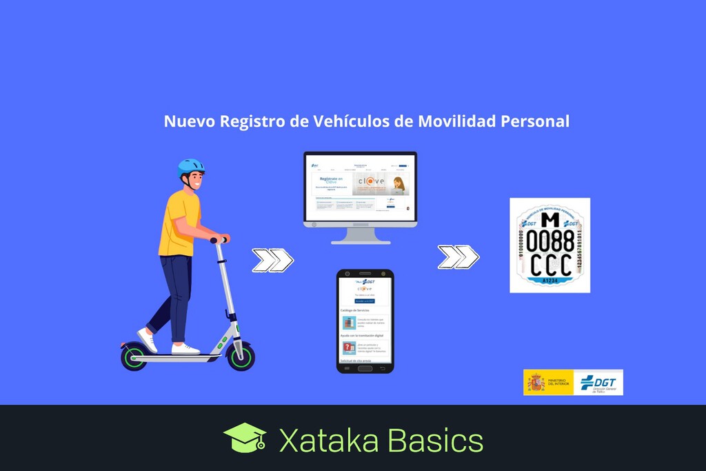 Registro obligatorio para patinetes eléctricos y VMP de la DGT: qué es, qué necesitas, cómo hacerlo y qué multas tiene no tenerlo