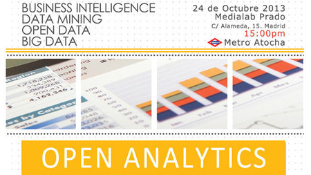 Open Analytics, el evento para el tratamiento de Big Data con software libre