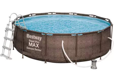 Piscina tubular de pvc redonda