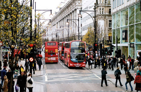 Las mejores calles comerciales de Londres