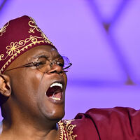 "Vamos a continuar su misión": Samuel L. Jackson fue reverendo por un día para un homenaje, donde soltó un potente discurso 