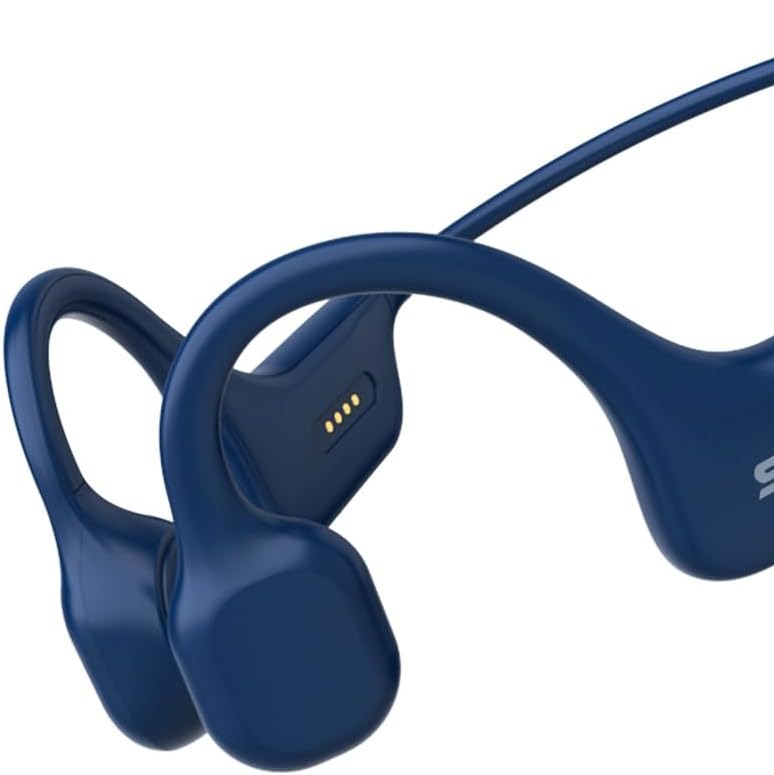 SANOTO Auriculares Conduccion Osea Open Ear Bluetooth 5.0 Inalambricos s y Resistentes al Sudor. Auriculares IPX7 Impermeable Deportivos Adecuados para Correr Fitness
