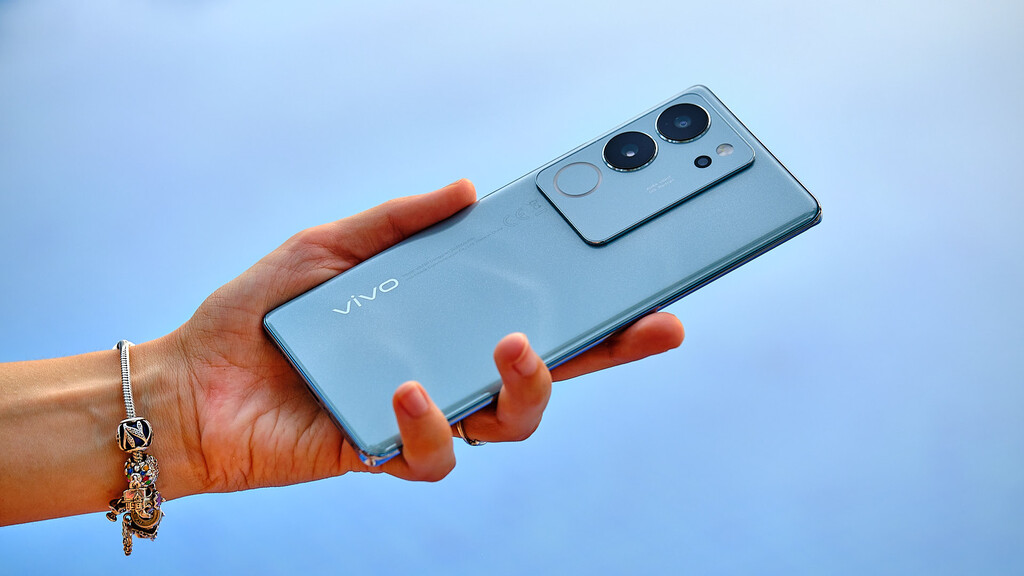 HAOYE Cover per VIVO V29 5G con 360 Gradi Girevole