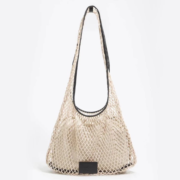 Bimba y Lola Bolso de hombro de mujer Paper red