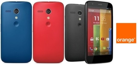 Precios Motorola Moto g con Orange y comparativa con la competencia