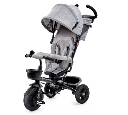 Oferta de Amazon en el triciclo y bicicleta Kinderkraft: está disponible en gris o rosa por 99 euros con envío gratis