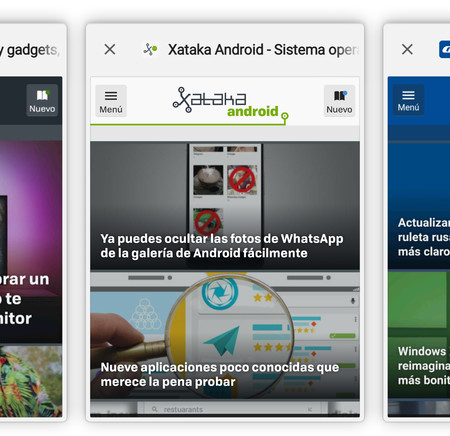 Chrome añade la interfaz de Android P en las pestañas abiertas: así puedes probarla