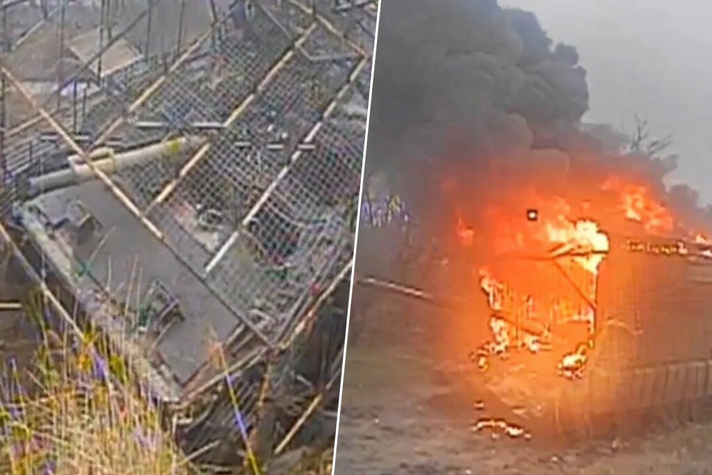 Con la llegada del buen tiempo en Ucrania, Rusia pensó que era buena idea sacar sus tanques escondidos. No lo era en absoluto