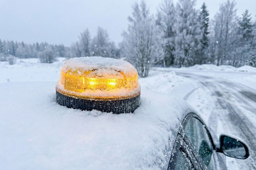 The meteorological winter has already begun for the AEMET. And now we have another problem with the DGT beacons