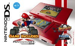 Pack con Nintendo DS roja