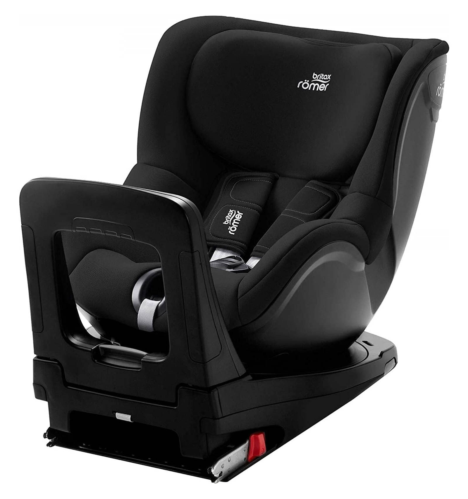 BRITAX RÖMER Silla Coche DUALFIX Z-LINE Gira 360° ISOFIX Niño de 61 a 105 cm i-SIZE Grupo 0+/1 de 3 Meses a 4 Años, Cosmos Black