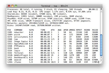 Tres comandos interesantes de Mac OS X para usar en la Terminal, segunda parte