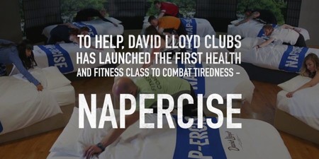 Ir a dormir al gimnasio ya tiene nombre: Napercise