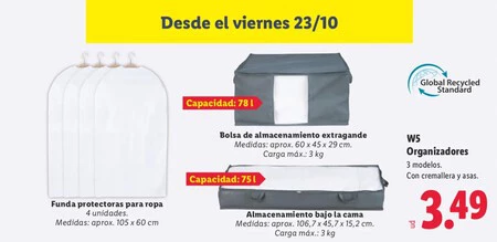 Organizadores Armario W5 Folleto Lidl