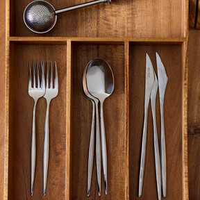 Este organizador de cajones de Zara Home aporta el toque natural a cualquier cocina