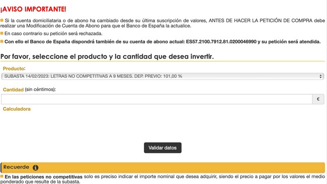 Cómo comprar Letras del Tesoro online
