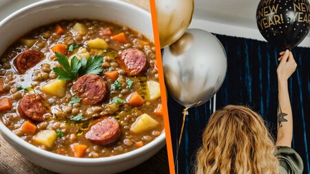 Lentejas con chorizo y zanahorias en 11 minutos: la receta rápida para cenar en Navidad o Año Nuevo