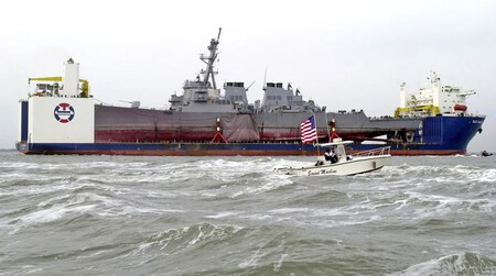 USS Cole Blue Marine 2000 Attack