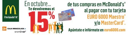 MacDonald`s y Euro6000 ¡al rico happy descuento!