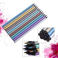 Pack 12 Lapices de colores metalizados por 2,97 euros en eBay para poder realizar dibujos diferentes y originales 